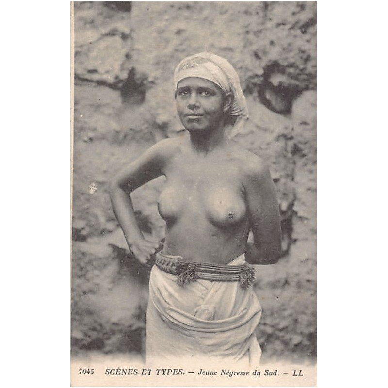 Rare collectable postcards of ETHNIC NUDE. Vintage Postcards of ETHNIC NUDE