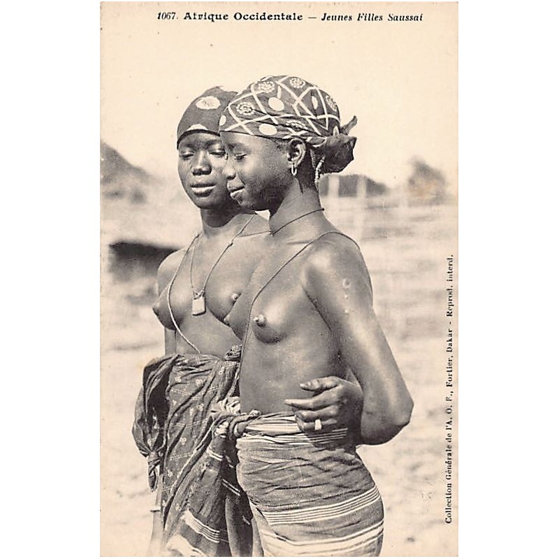 Rare collectable postcards of ETHNIC NUDE. Vintage Postcards of ETHNIC NUDE