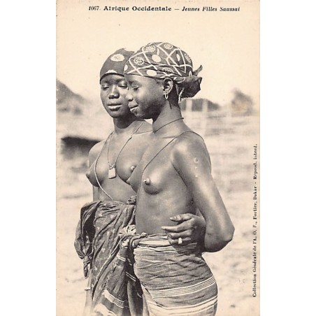 Rare collectable postcards of ETHNIC NUDE. Vintage Postcards of ETHNIC NUDE