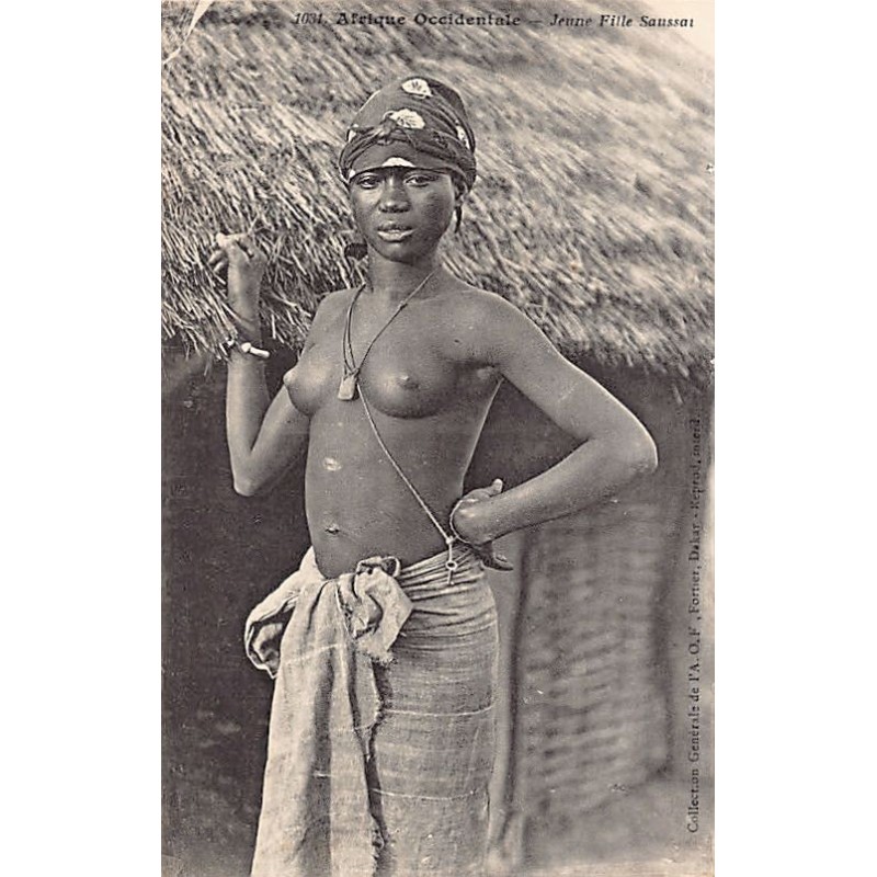 Rare collectable postcards of ETHNIC NUDE. Vintage Postcards of ETHNIC NUDE