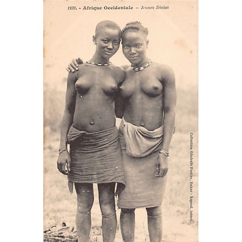 Rare collectable postcards of ETHNIC NUDE. Vintage Postcards of ETHNIC NUDE