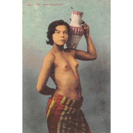 Rare collectable postcards of ETHNIC NUDE. Vintage Postcards of ETHNIC NUDE
