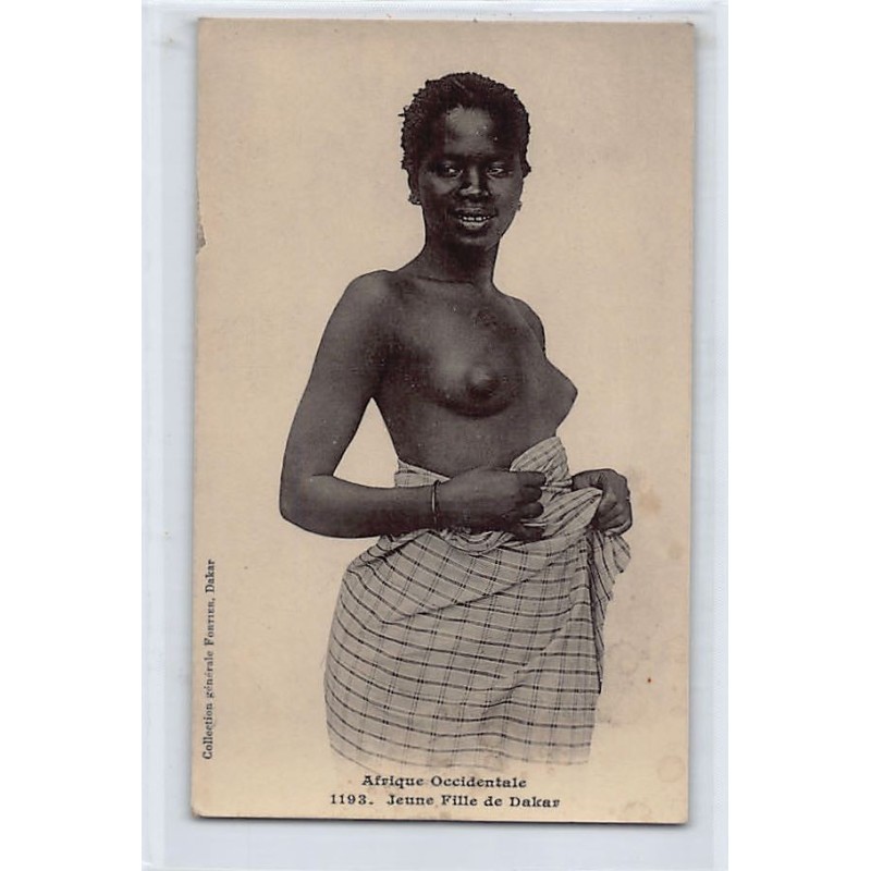 Rare collectable postcards of ETHNIC NUDE. Vintage Postcards of ETHNIC NUDE