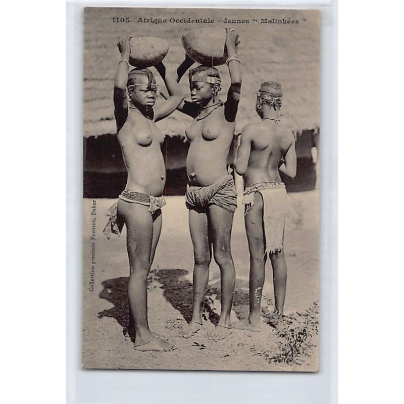 Rare collectable postcards of ETHNIC NUDE. Vintage Postcards of ETHNIC NUDE