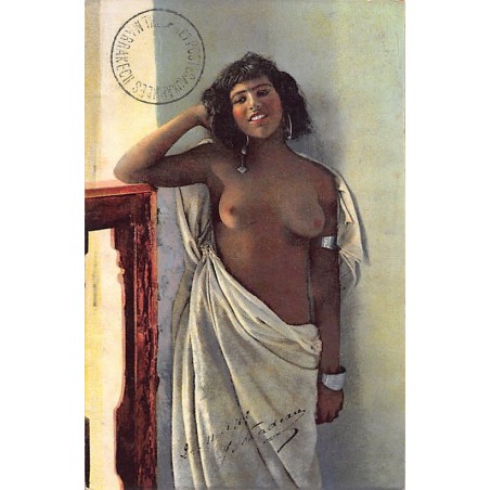 Rare collectable postcards of ETHNIC NUDE. Vintage Postcards of ETHNIC NUDE