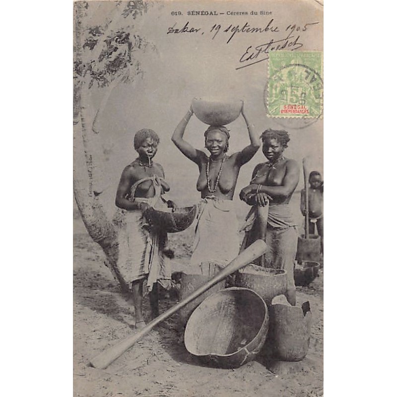 Rare collectable postcards of ETHNIC NUDE. Vintage Postcards of ETHNIC NUDE