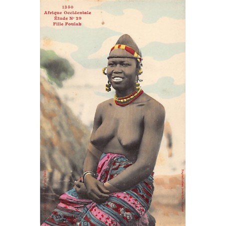 Rare collectable postcards of ETHNIC NUDE. Vintage Postcards of ETHNIC NUDE