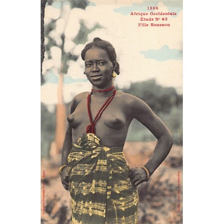 Rare collectable postcards of ETHNIC NUDE. Vintage Postcards of ETHNIC NUDE