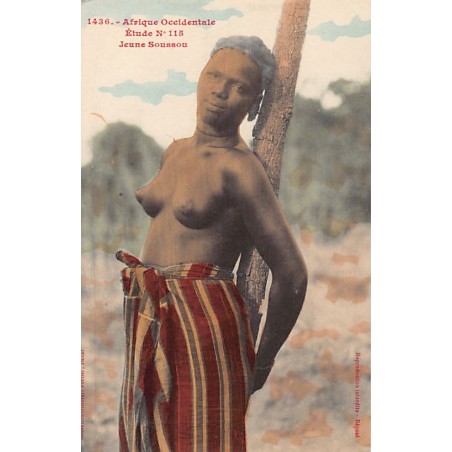 Rare collectable postcards of ETHNIC NUDE. Vintage Postcards of ETHNIC NUDE