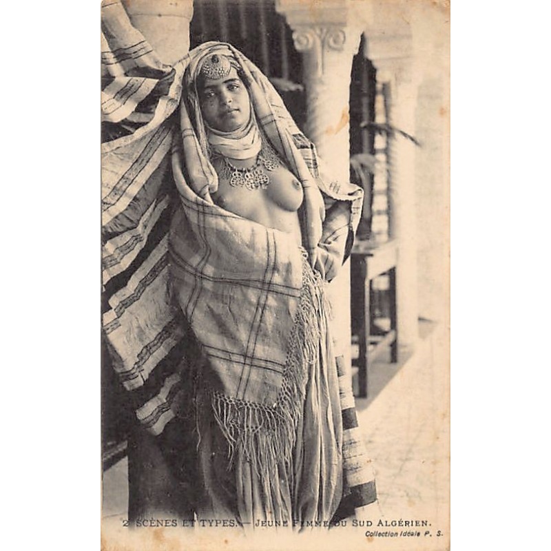 Rare collectable postcards of ETHNIC NUDE. Vintage Postcards of ETHNIC NUDE