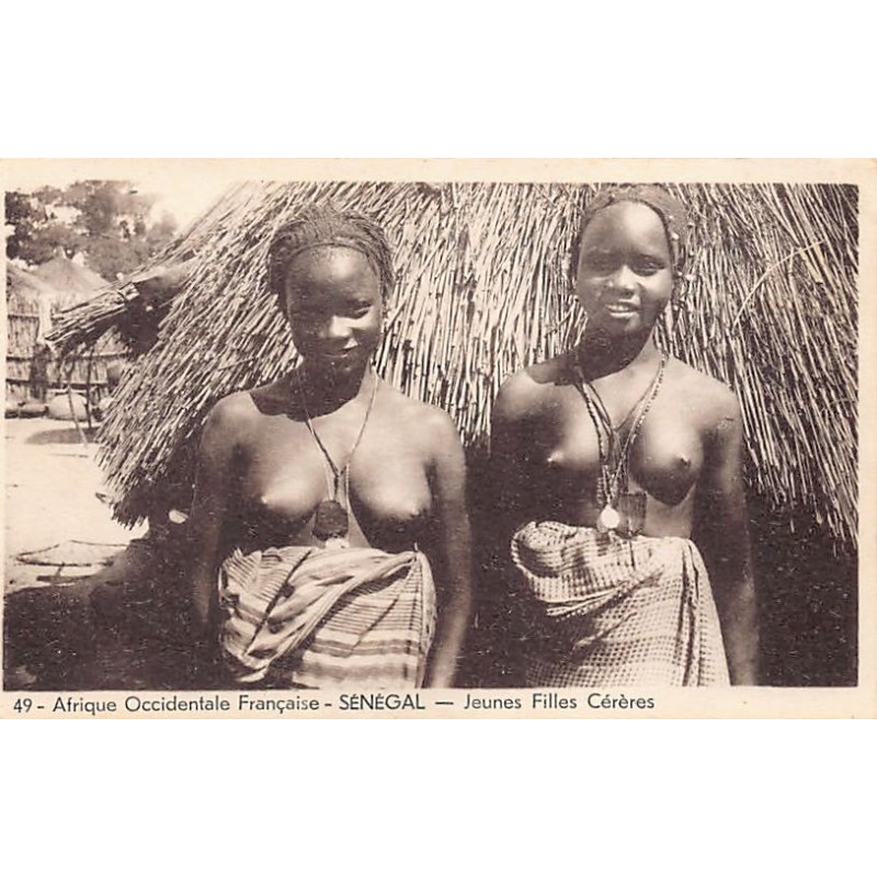 Rare collectable postcards of ETHNIC NUDE. Vintage Postcards of ETHNIC NUDE