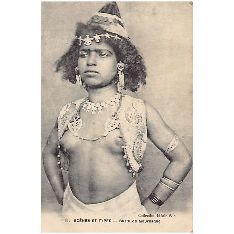 Rare collectable postcards of ETHNIC NUDE. Vintage Postcards of ETHNIC NUDE