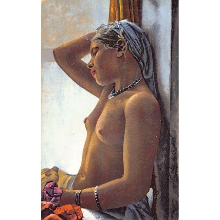 Rare collectable postcards of ETHNIC NUDE. Vintage Postcards of ETHNIC NUDE