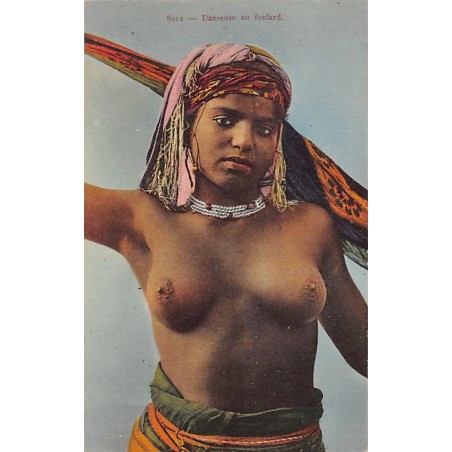 Rare collectable postcards of ETHNIC NUDE. Vintage Postcards of ETHNIC NUDE