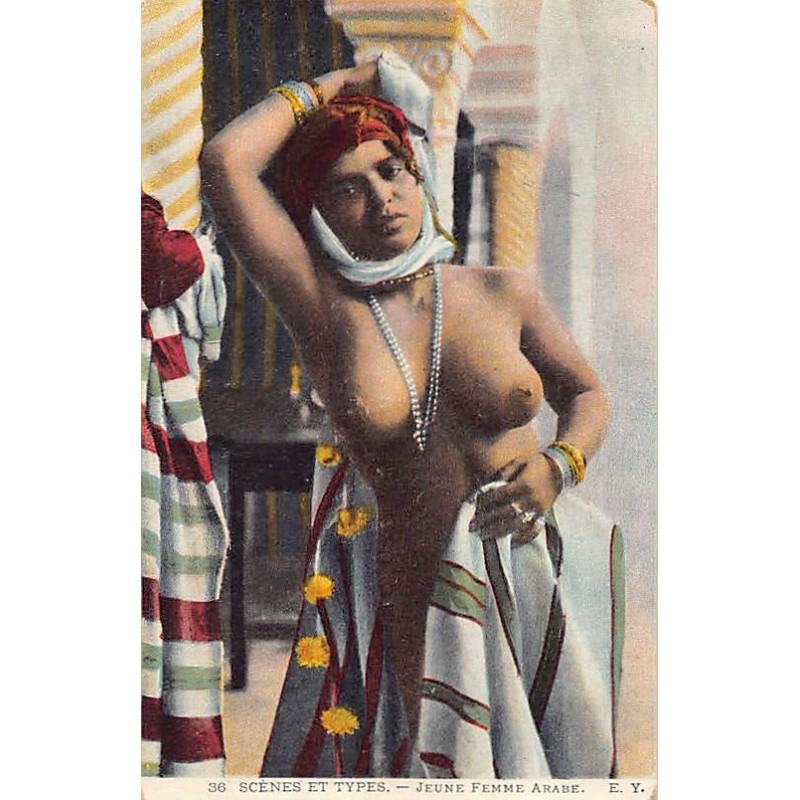 Rare collectable postcards of ETHNIC NUDE. Vintage Postcards of ETHNIC NUDE