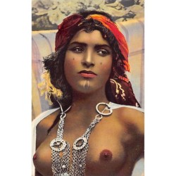 Rare collectable postcards of ETHNIC NUDE. Vintage Postcards of ETHNIC NUDE