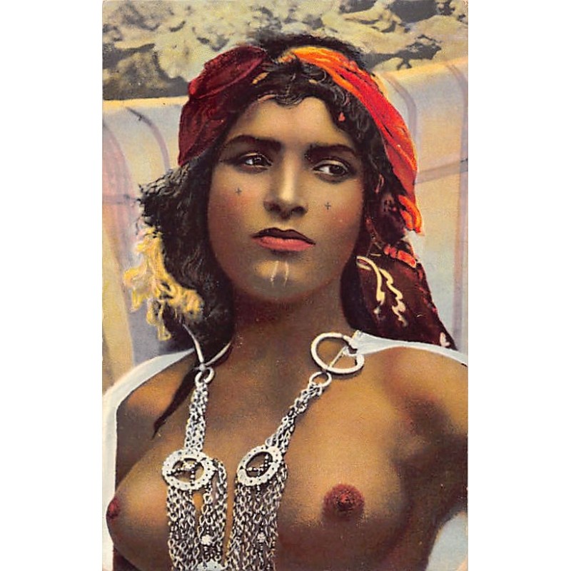 Rare collectable postcards of ETHNIC NUDE. Vintage Postcards of ETHNIC NUDE