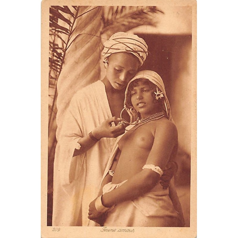 Rare collectable postcards of ETHNIC NUDE. Vintage Postcards of ETHNIC NUDE