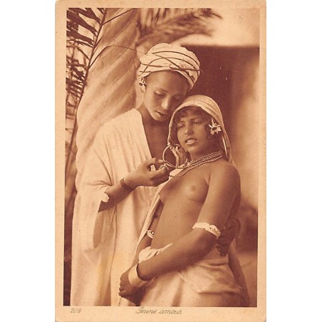 Rare collectable postcards of ETHNIC NUDE. Vintage Postcards of ETHNIC NUDE