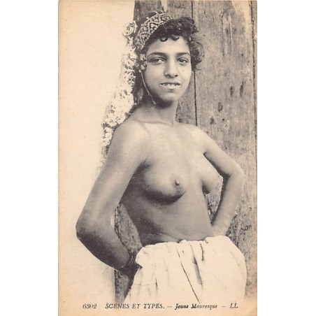 Rare collectable postcards of ETHNIC NUDE. Vintage Postcards of ETHNIC NUDE