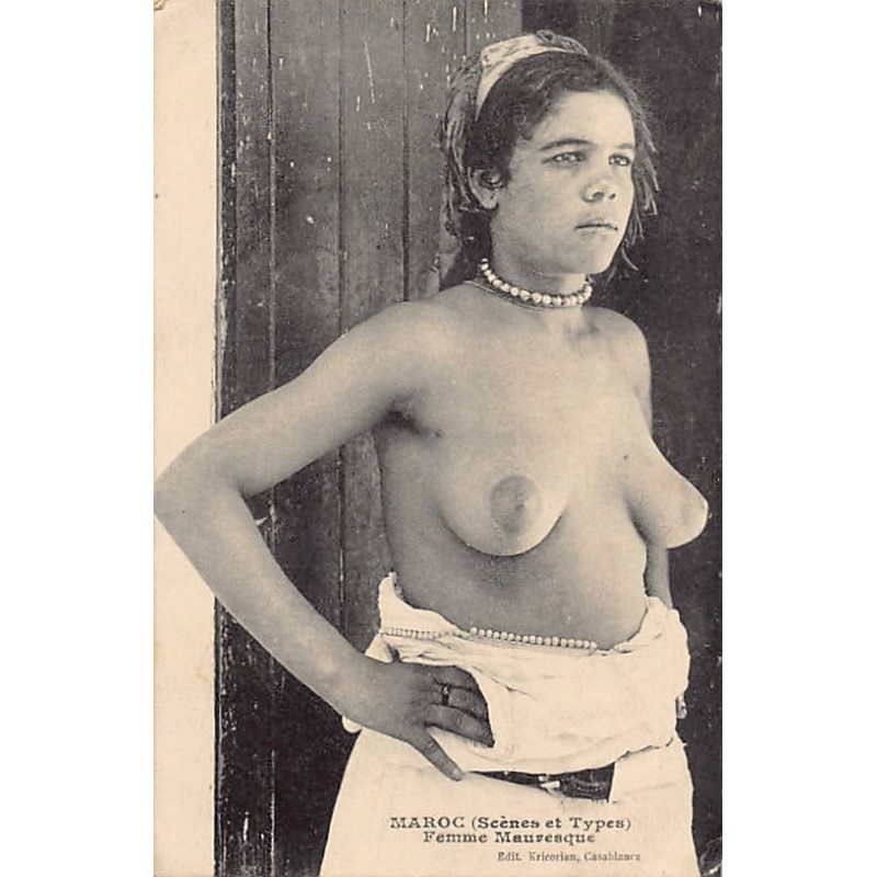 Rare collectable postcards of ETHNIC NUDE. Vintage Postcards of ETHNIC NUDE