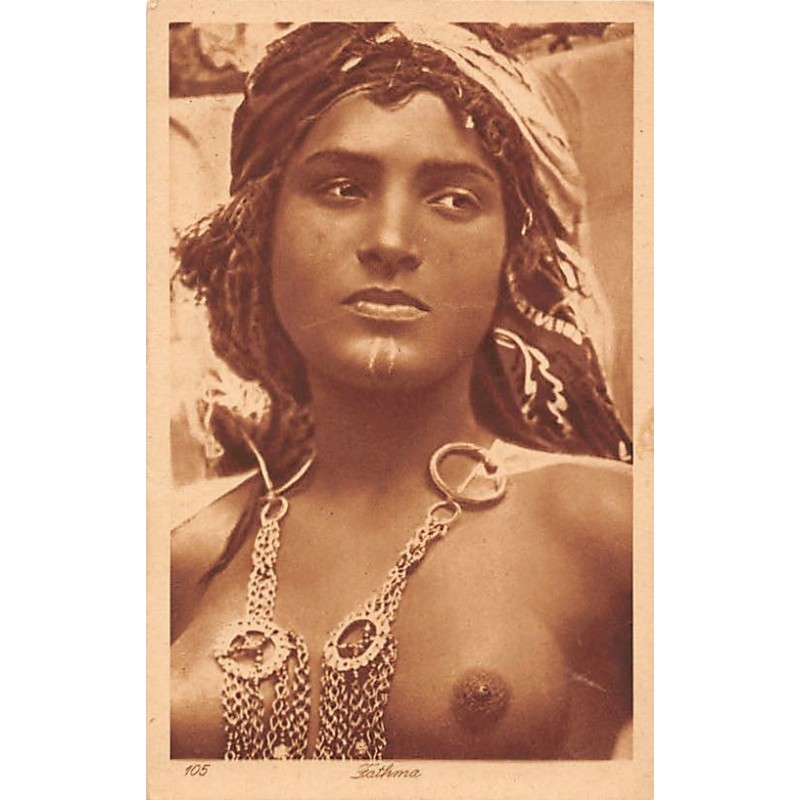 Rare collectable postcards of ETHNIC NUDE. Vintage Postcards of ETHNIC NUDE