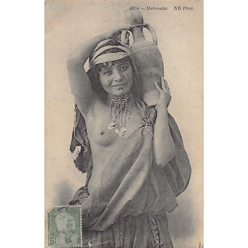 Rare collectable postcards of ETHNIC NUDE. Vintage Postcards of ETHNIC NUDE