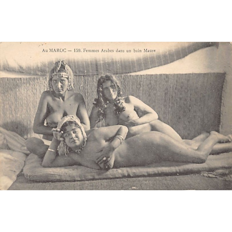 Rare collectable postcards of ETHNIC NUDE. Vintage Postcards of ETHNIC NUDE