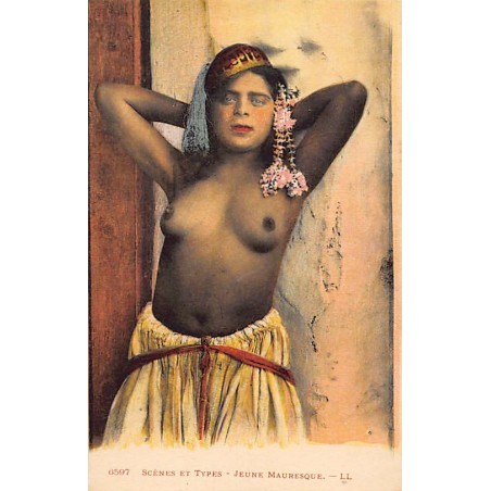 Rare collectable postcards of ETHNIC NUDE. Vintage Postcards of ETHNIC NUDE