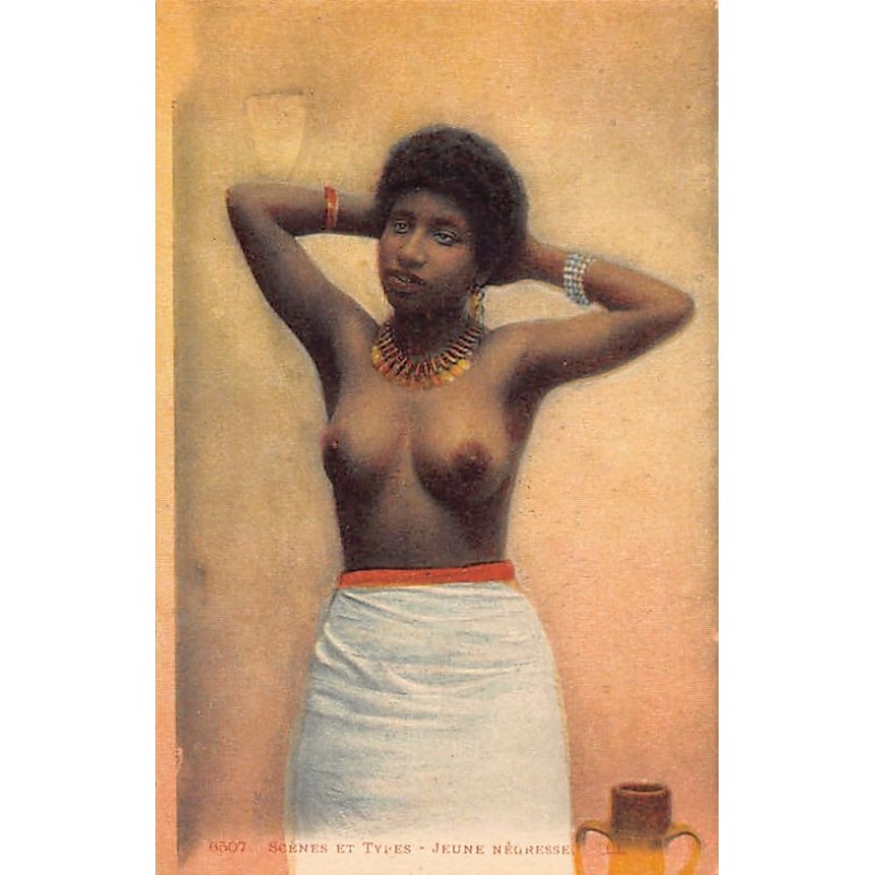 Rare collectable postcards of ETHNIC NUDE. Vintage Postcards of ETHNIC NUDE