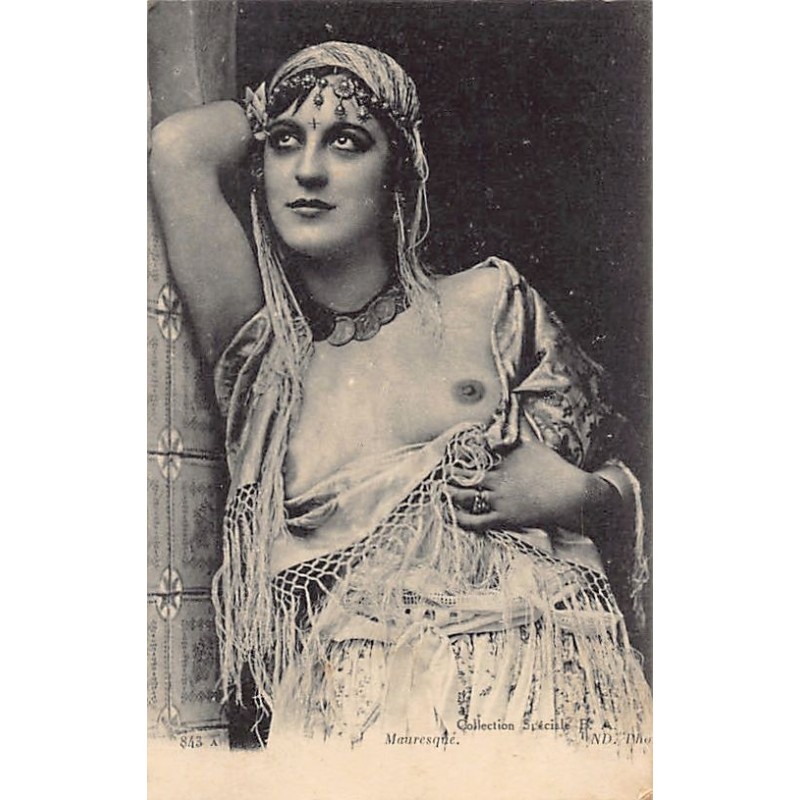 Rare collectable postcards of ETHNIC NUDE. Vintage Postcards of ETHNIC NUDE