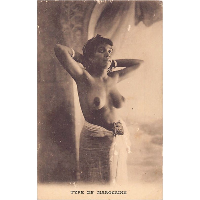 Rare collectable postcards of ETHNIC NUDE. Vintage Postcards of ETHNIC NUDE