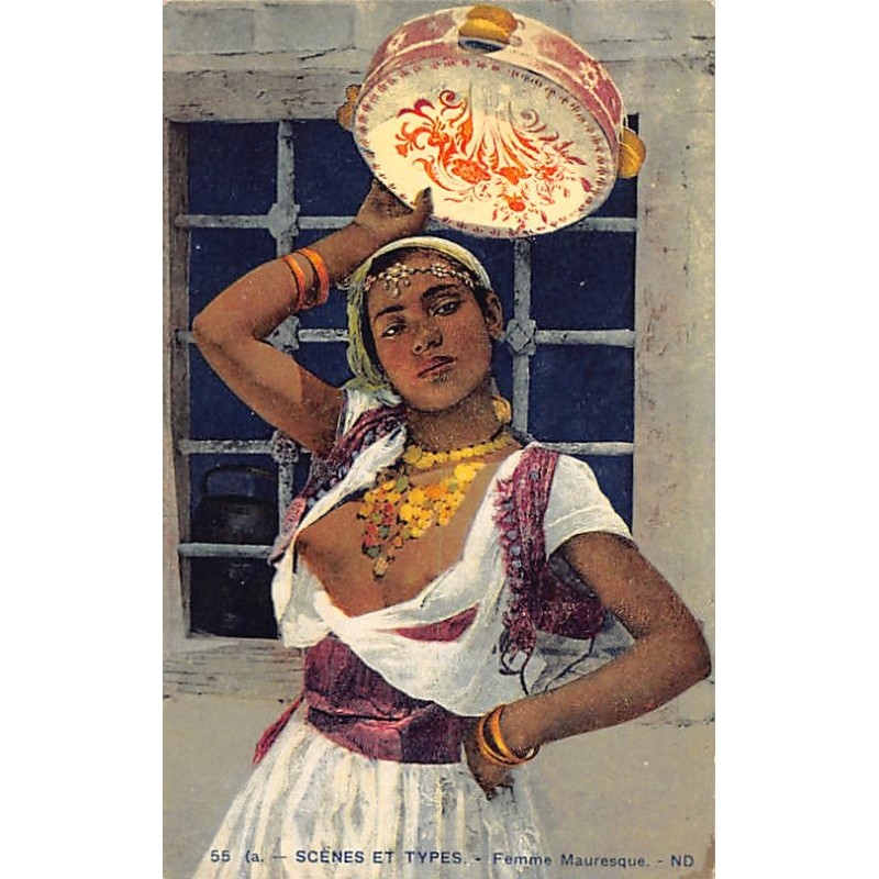 Rare collectable postcards of ETHNIC NUDE. Vintage Postcards of ETHNIC NUDE