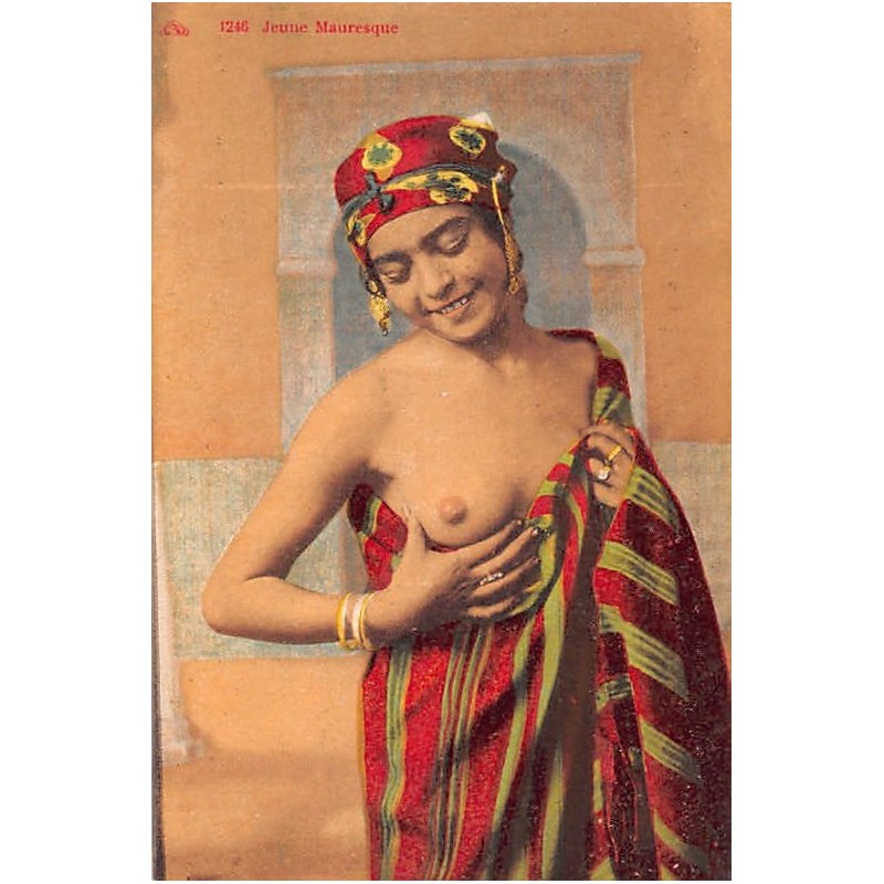 Rare collectable postcards of ETHNIC NUDE. Vintage Postcards of ETHNIC NUDE