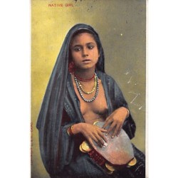 Rare collectable postcards of ETHNIC NUDE. Vintage Postcards of ETHNIC NUDE