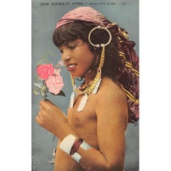 Rare collectable postcards of ETHNIC NUDE. Vintage Postcards of ETHNIC NUDE