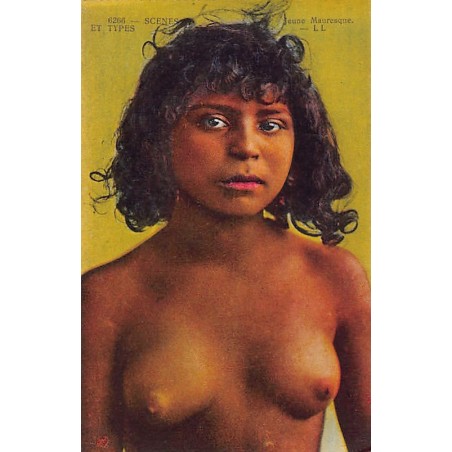 Rare collectable postcards of ETHNIC NUDE. Vintage Postcards of ETHNIC NUDE