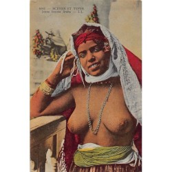 Rare collectable postcards of ETHNIC NUDE. Vintage Postcards of ETHNIC NUDE
