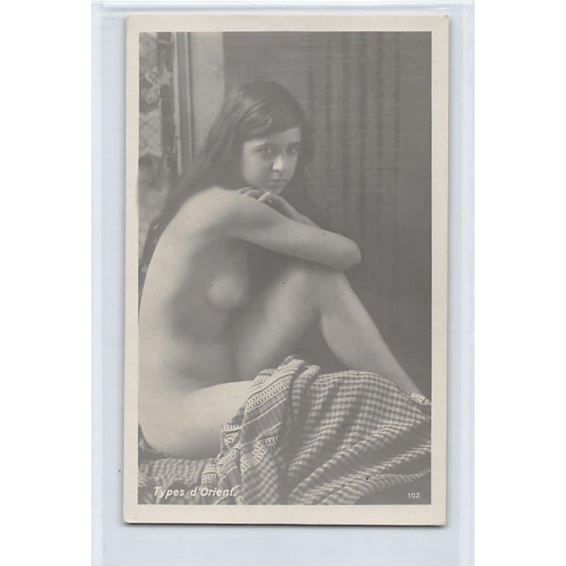 Rare collectable postcards of ETHNIC NUDE. Vintage Postcards of ETHNIC NUDE