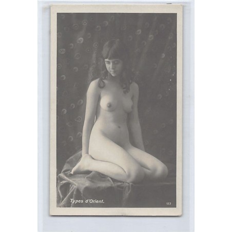Rare collectable postcards of ETHNIC NUDE. Vintage Postcards of ETHNIC NUDE