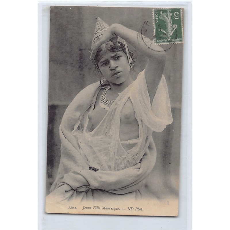 Rare collectable postcards of ETHNIC NUDE. Vintage Postcards of ETHNIC NUDE