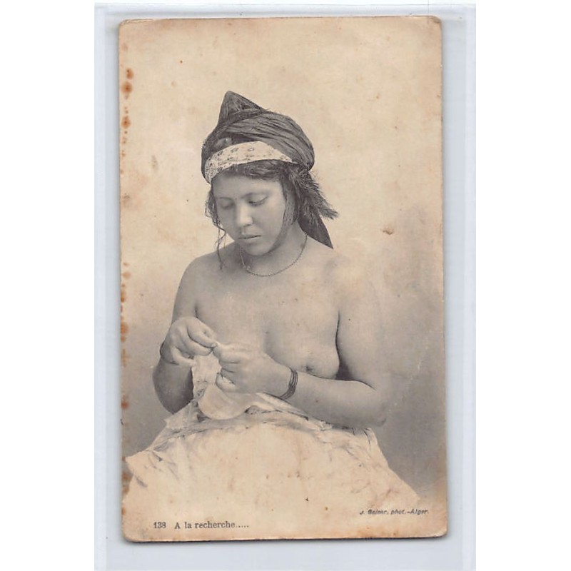 Rare collectable postcards of ETHNIC NUDE. Vintage Postcards of ETHNIC NUDE