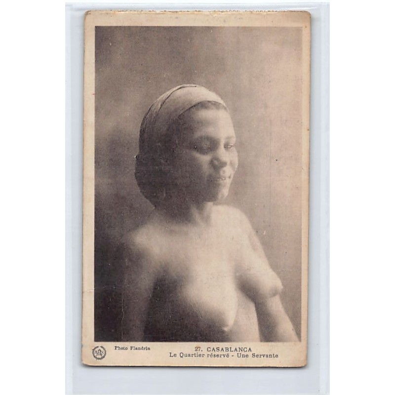 Rare collectable postcards of ETHNIC NUDE. Vintage Postcards of ETHNIC NUDE