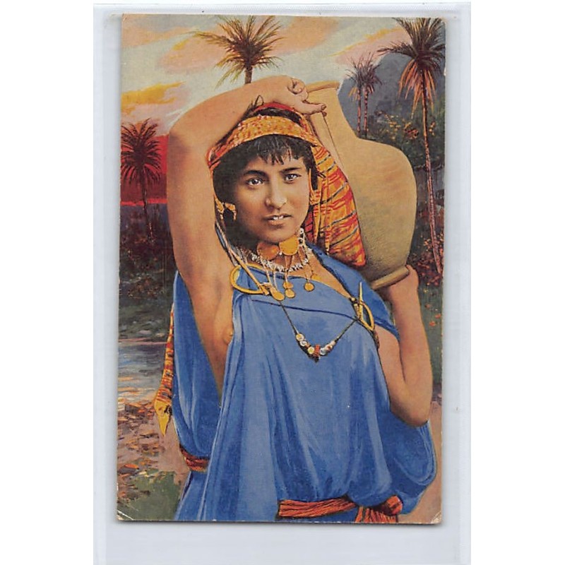 Rare collectable postcards of ETHNIC NUDE. Vintage Postcards of ETHNIC NUDE