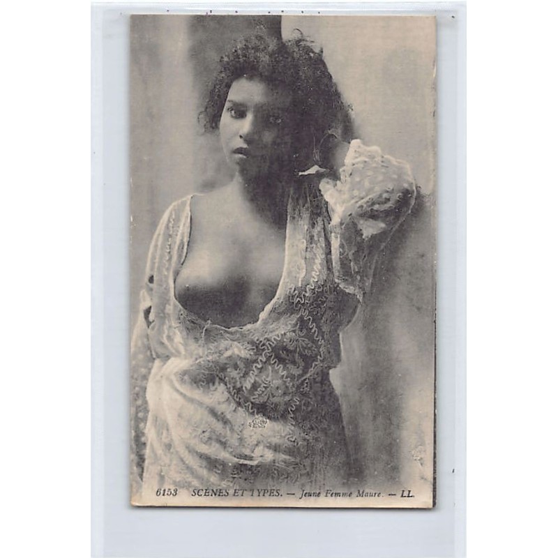 Rare collectable postcards of ETHNIC NUDE. Vintage Postcards of ETHNIC NUDE