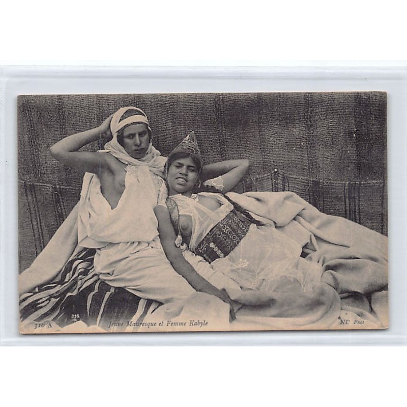 Rare collectable postcards of ETHNIC NUDE. Vintage Postcards of ETHNIC NUDE