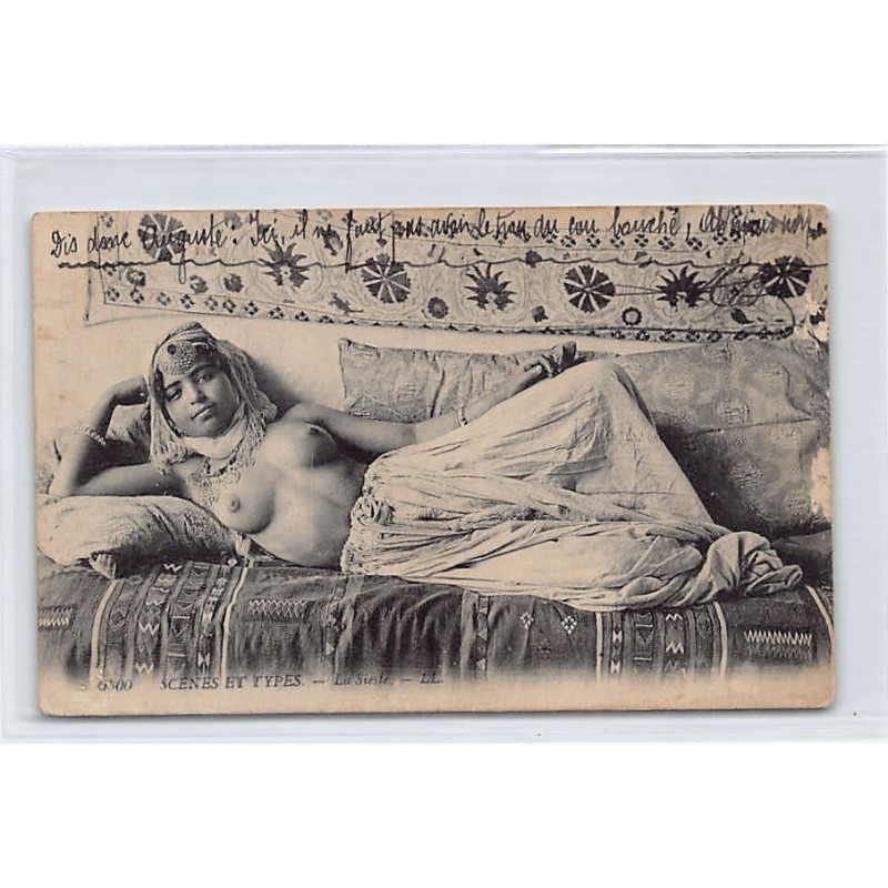 Rare collectable postcards of ETHNIC NUDE. Vintage Postcards of ETHNIC NUDE