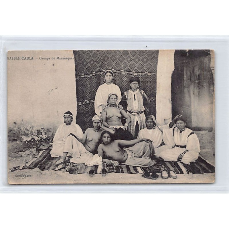 Rare collectable postcards of ETHNIC NUDE. Vintage Postcards of ETHNIC NUDE