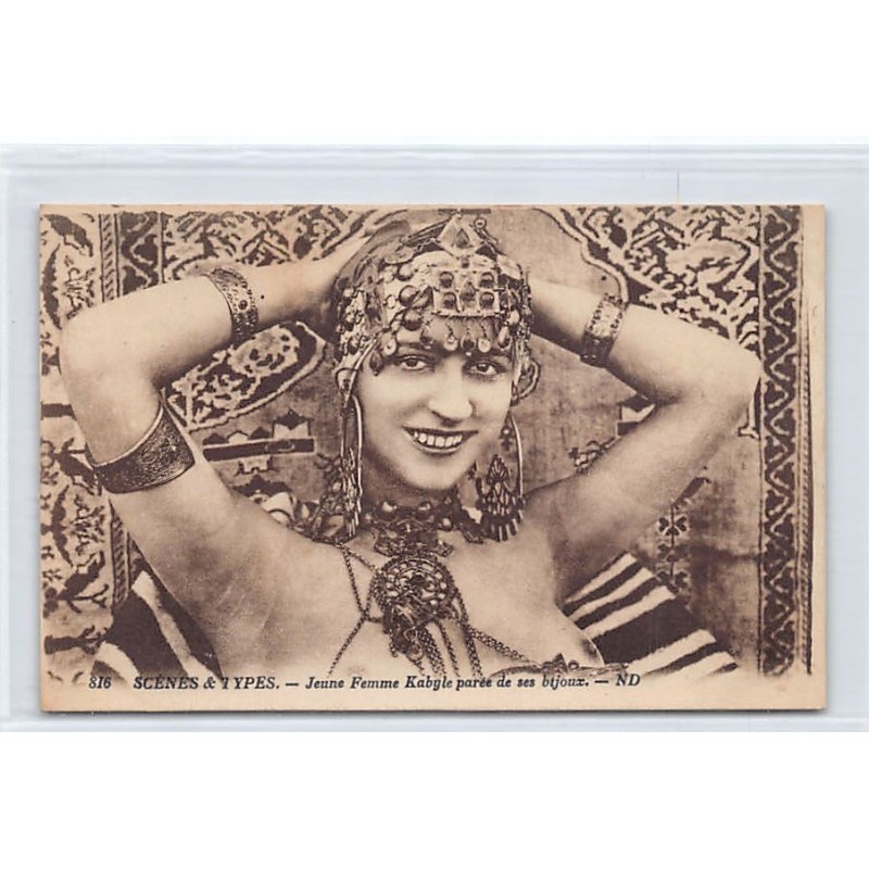 Rare collectable postcards of ETHNIC NUDE. Vintage Postcards of ETHNIC NUDE