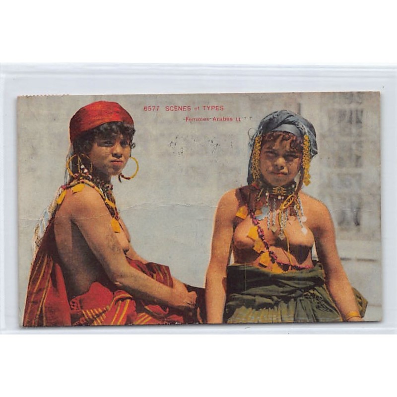 Rare collectable postcards of ETHNIC NUDE. Vintage Postcards of ETHNIC NUDE